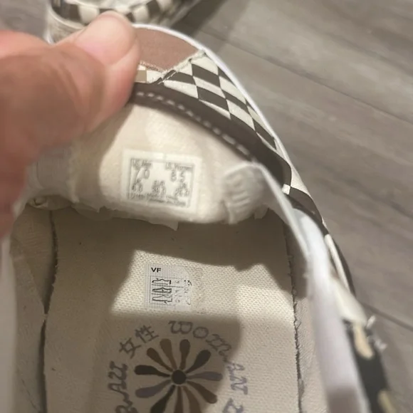 Vans Checker Patchwork Divine Classic Slip-On Sneakers - Picture 9 of 10